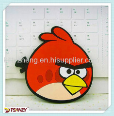 PVC cartoon cute protection cup mat,pvc coaster