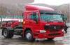 Green 290HP Manual Prime Mover Truck , SINOTRUK Howo 4X2 Tractor , Color Can Be Selected