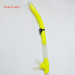 hot sale easy breath silicone snorkel for scuba diving