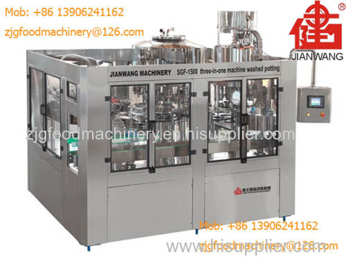 5L 6L 7L big bottle water filling machine/washing filling capping three in one machine