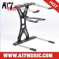 Ai7music Professional Adjustable DJ laptop stand CD stand Notebook stand Black