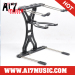 Professional Adjustable DJ laptop stand CD stand Notebook stand Black