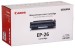 Original Canon EP-26 Black Laser Toner Cartridge for Canon LBP3200/3100 Printer
