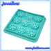 Snowflake silicone ice cube tray & chocalate mould china