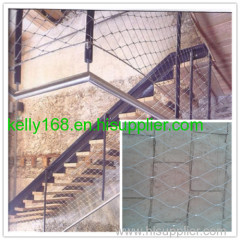 X-tend Wire Rope Net For Staircases Safety