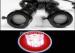 3 Watt Autobots LED Door Projector Lights / 6500K Car Shadow Light