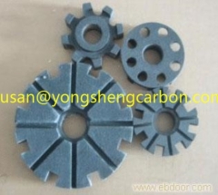 High quality graphite rotor