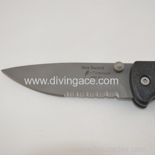 Premium Titanium diving knife