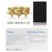 Frameless Solar Panel TSM250 Customized Cheapest professional solar panel