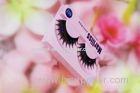 Adhesive Synthetic Fibre Diamond False Eyelashes Decorated With Feather