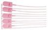 PP Or PE Plastic Banded Railcar Sealing For Roadway Containers With Bar Code Printing