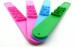 2014 new silicone slap bracelet rubber band promotional gift snap on hand