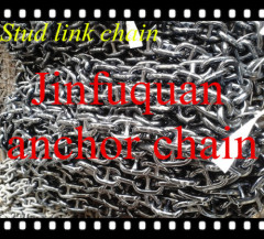 high strength China metal marine steel stud link chain