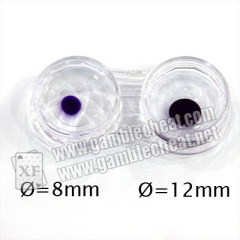 IR contact lenses with 8mm pupil diameter|marked cards|invisible ink poker cheat