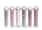 Inline Water Filters Clear T33 Cartridge , Ceramic Balls Anion Water