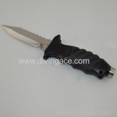 Scuba diving knife for hunting