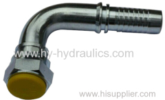 ORFS female flat seat pipe fitting hydraulic tube metal fitting 24291 24291-T 24291W