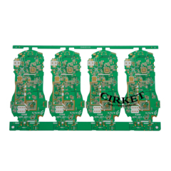 Remote control double-sided pcbs with Immersion gold