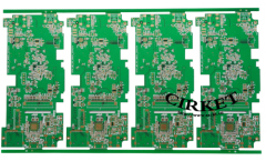 double-sided pcb for converter High-frequency analog Signal to digital signals with ENIG