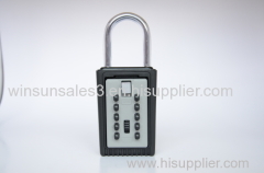 push button key lock box