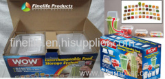 Food Storage System/40pcs Interchangeable Food Storage Container System