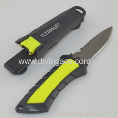 2014 manufacturer ocean master titanium dive knife new product