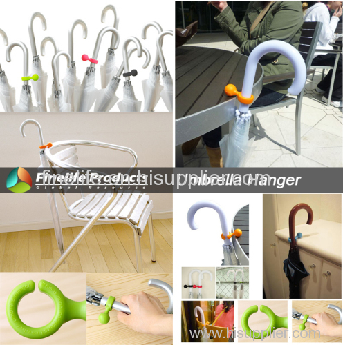 umbrella hanger/CREATIVE HANDY MINI UMBRELLA HANGER/plastic umbrella hanger/hook/ holder