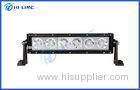 60W 13.5 inch Single Row Offroad LED Light Bars Flood Spot Combo Beam SUV Car Lights