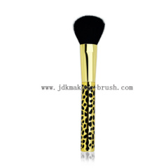 Cheetah printing blush brush