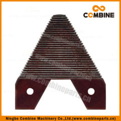agricultural cutting parts ledger blade serrated blade combine parts under serrated segment blade