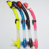 Comfortable silicone diving snorkel for adult