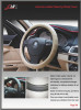 Genuine Leather Steering Wheel Cover