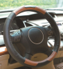 Leather Car Steering Wheel Cover