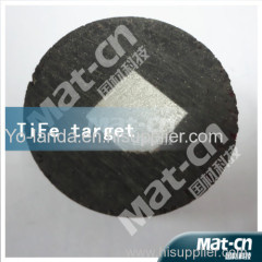 Thick 5mm FeTi target -Iron-titanium target-sputtering target(Mat-cn)