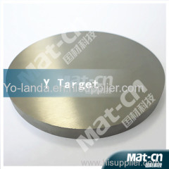 Reactive magnetron sputtering Yttrium powder(MAT-CN)