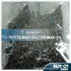 Reactive magnetron sputtering Yttrium powder(MAT-CN)