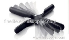 heat resistant silicone cross pot pad