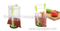 bag filling racks stay open bag holder kitchen tools