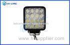 48W DC 12V - 24V LED Work Lights For Tractors / Ship / Tank , LED Emergency Lights for Trucks