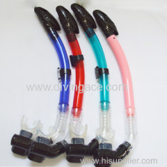 breath silicone snorkel for scuba diving