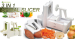 As seen on TV 3 in 1 Spiral Slicer for vegetables/Tri-Blade Plastic Vegetable Spiral Slicer 3 in 1