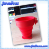 Silicone Foldable cup with plastic ring manufacturer & supplier China