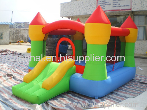 Inflatable mini bouncy castle for home use