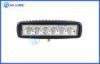 SUV Offroad Truck LED Work Lights Bar 18W 6.3 inch Auto Car Driving Light Epistar Chip