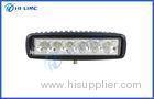 SUV Offroad Truck LED Work Lights Bar 18W 6.3 inch Auto Car Driving Light Epistar Chip