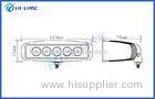 Black White 15W 5.7" LED Work Lights For Trucks DC 12V 24V Driving Lighting