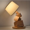 Lightingbird New Fashion Reading-Room Decorative Wooden Table Lamp