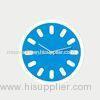 Blue Round Acrylic Home Decoration Contemporary Wall Clocks LY-033