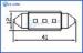 2x 41mm Festoon Interior LED Map Dome Light Canbus LED Light 2 SMD Summung Globe Ultra Bright