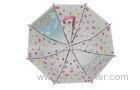 38 Inch Arc Kids White Rain Umbrellas For Promotional Pleasant Goat